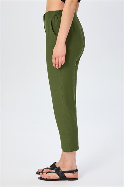 Beli Çıtçıtlı Cepli Pantolon 026-3507