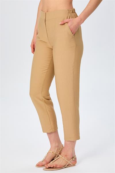 Beli Çıtçıtlı Cepli Pantolon 026-3507