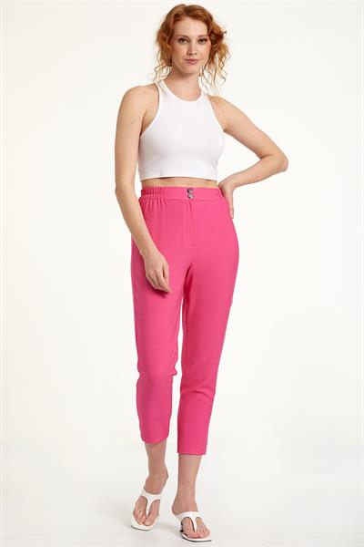 Beli Çıtçıtlı Pantolon 023-3508
