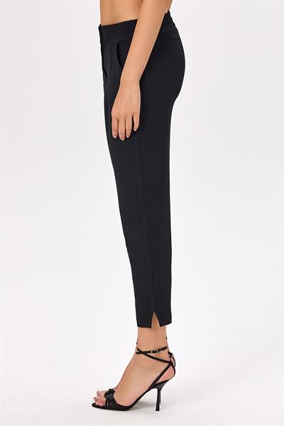 Beli Çıtçıtlı Ve Lastikli Cepli Pantolon 025-3503
