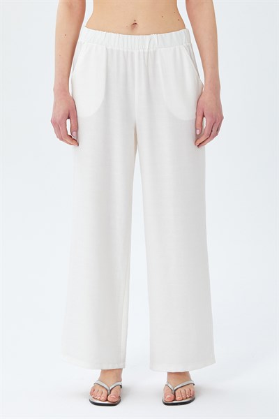 Beli Lastikli Bol Paça Pantolon 026-3501