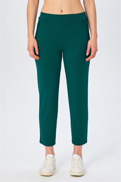 Beli Lastikli Cebi Nervür Detaylı Pantolon 026-2115