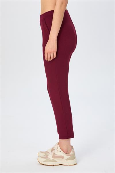 Beli Lastikli Cebi Nervür Detaylı Pantolon 026-2115