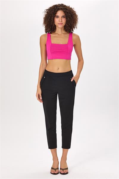 Beli Lastikli Cep Detaylı Pantolon 025-2005