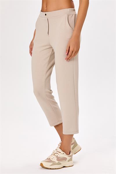 Beli Lastikli Cep Detaylı Pantolon 025-2105