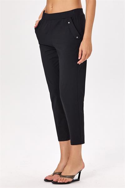 Beli Lastikli Cep Detaylı Pantolon 025-2005