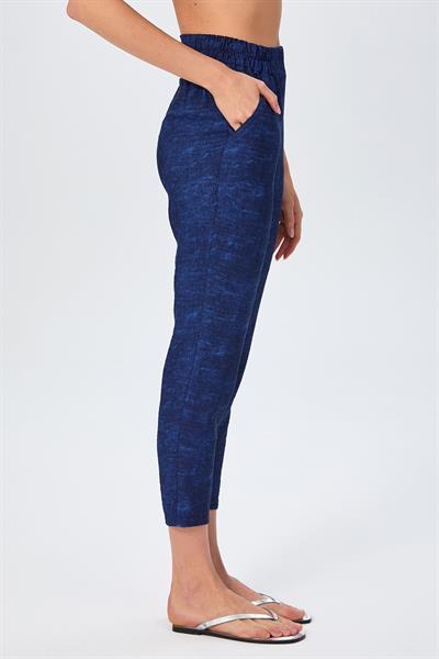 Beli Lastikli Cep Detaylı Pantolon 026-3513