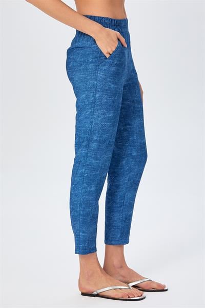 Beli Lastikli Cep Detaylı Pantolon 026-3513