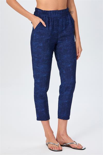 Beli Lastikli Cep Detaylı Pantolon 026-3513