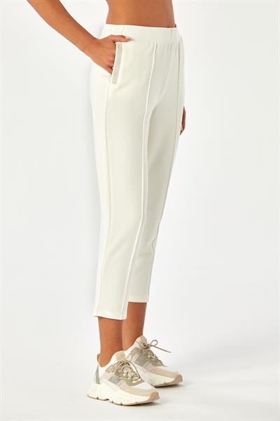 Beli Lastikli Cepleri Sim Şeritli Pantolon 024-2105