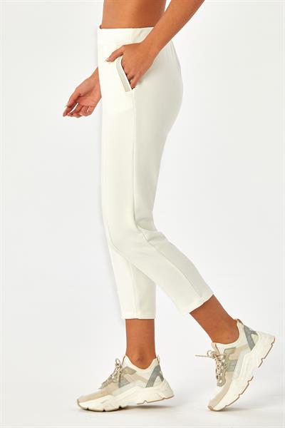Beli Lastikli Cepleri Sim Şeritli Pantolon 024-2105