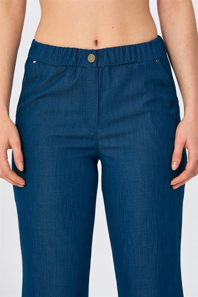 Beli Lastikli Cepli Bol Paça Pantolon 026-3518