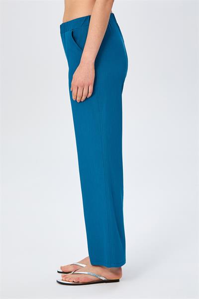 Beli Lastikli Cepli Bol Paça Pantolon 026-3518