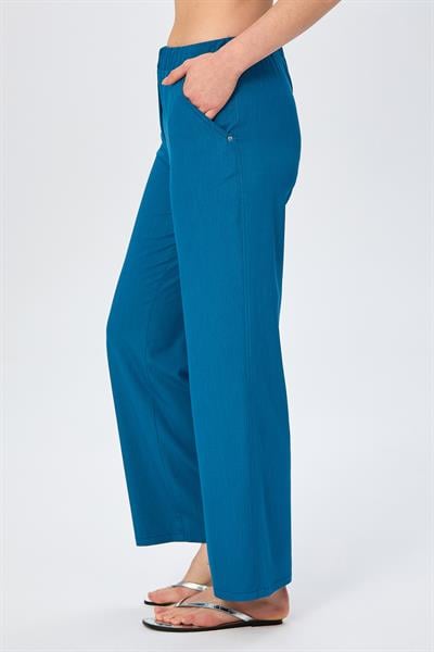 Beli Lastikli Cepli Bol Paça Pantolon 026-3518