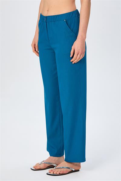 Beli Lastikli Cepli Bol Paça Pantolon 026-3518
