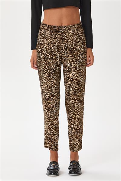 Beli Lastikli Cepli Desenli Pantolon 245-3500