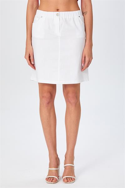 Beli Lastikli Cepli Etek 026-3523