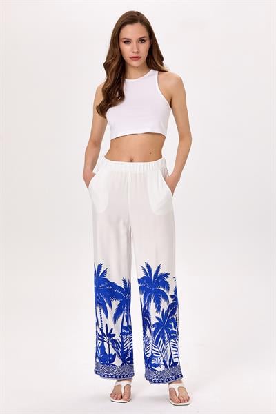 Beli Lastikli Cepli  Pantolon 025-3500