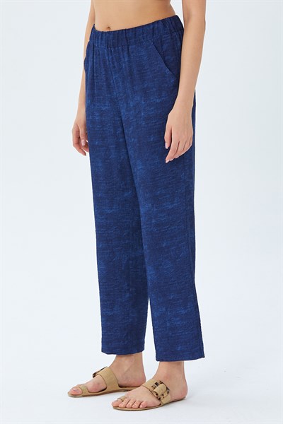 Beli Lastikli Cepli Pantolon 026-3514
