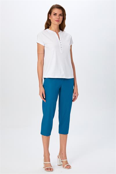 Beli Lastikli Cepli Kapri Pantolon 026-3515