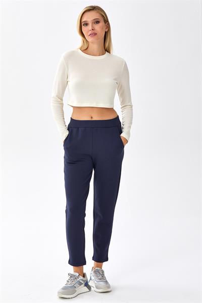 Beli Lastikli Cepli Pantolon 256-2111
