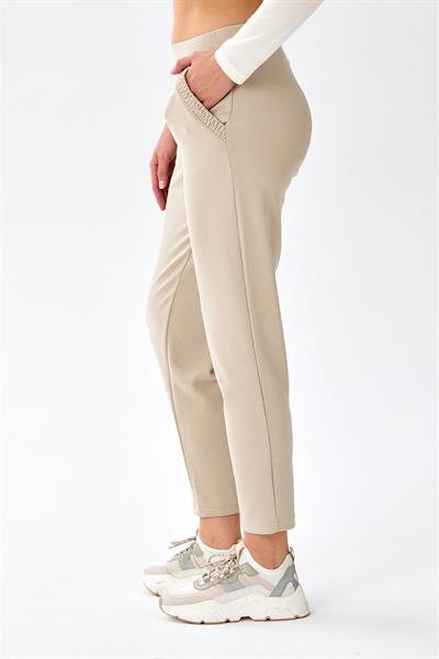 Beli Lastikli Cepli Pantolon 256-2113