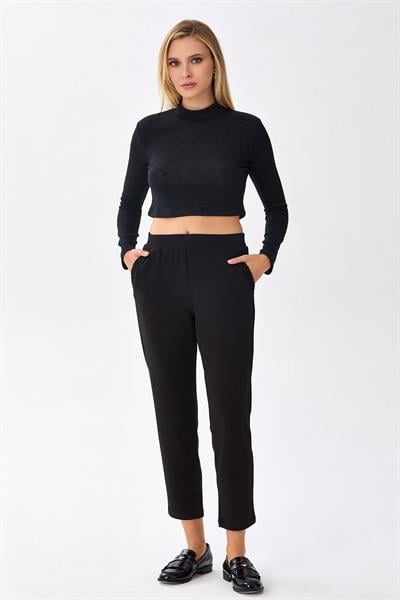 Beli Lastikli Cepli Pantolon 256-2113