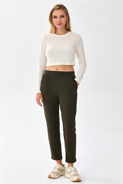 Beli Lastikli Cepli Pantolon 256-2113