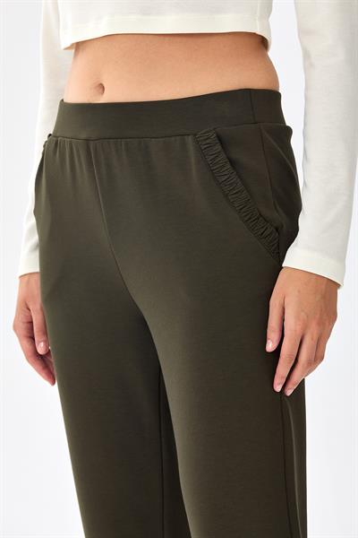 Beli Lastikli Cepli Pantolon 256-2113