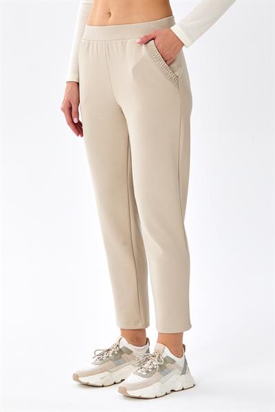 Beli Lastikli Cepli Pantolon 256-2113