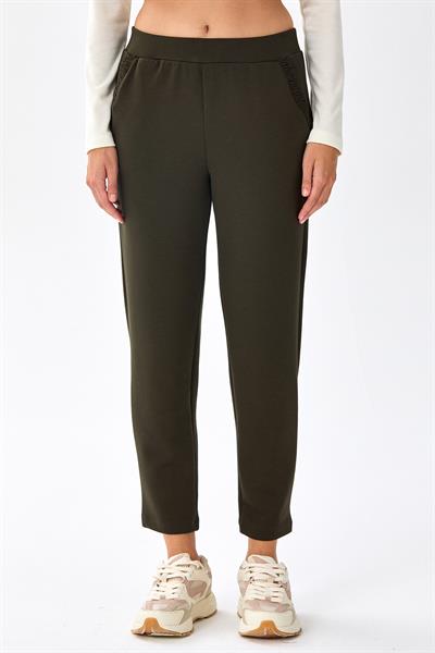 Beli Lastikli Cepli Pantolon 256-2113