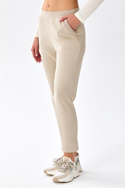 Beli Lastikli Cepli Pantolon 256-2113