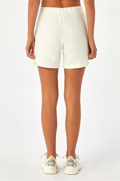 Beli Lastikli Cepli Şort 024-2109
