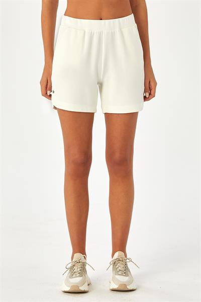 Beli Lastikli Cepli Şort 024-2109