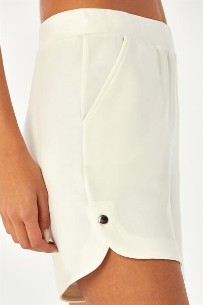 Beli Lastikli Cepli Şort 024-2109