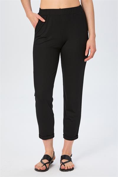 Beli Lastikli Duble Paça Cepli Pantolon 026-2002
