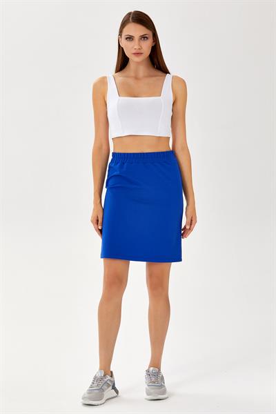 Beli Lastikli Etek 024-2110