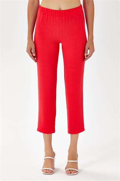 Beli Lastikli Geniş Paça Pantolon 024-3503