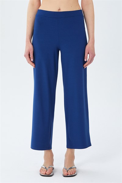 Beli Lastikli Geniş Paça Pantolon 026-2000