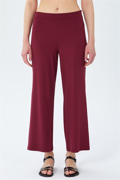 Beli Lastikli Geniş Paça Pantolon 026-2000