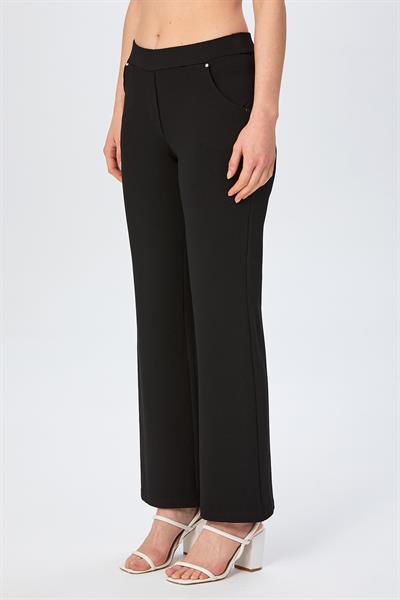 Beli Lastikli Geniş Paça Pantolon 026-2009