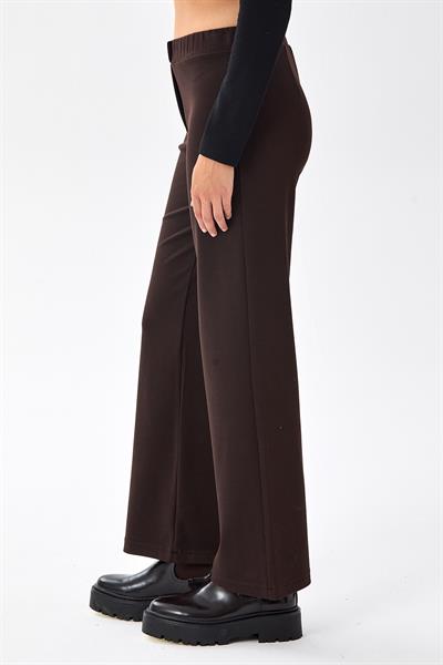 Beli Lastikli Geniş Paça Pantolon 256-2007
