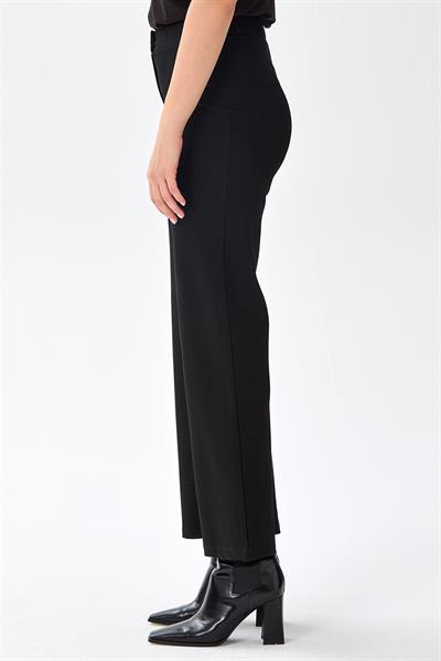 Beli Lastikli Geniş Paça Pantolon 256-2007