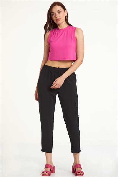 Beli Lastikli Kargo Cepli Pantolon 023-3505