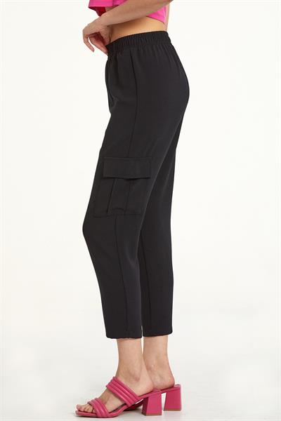 Beli Lastikli Kargo Cepli Pantolon 023-3505