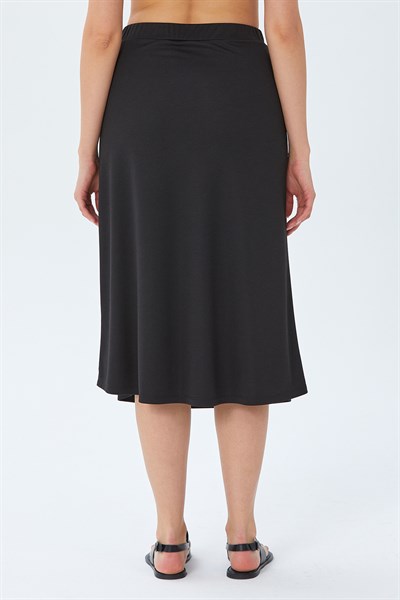 Beli Lastikli Midi Boy Etek 026-2012