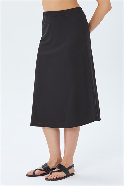 Beli Lastikli Midi Boy Etek 026-2012