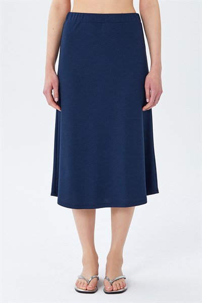 Beli Lastikli Midi Boy Etek 026-2012
