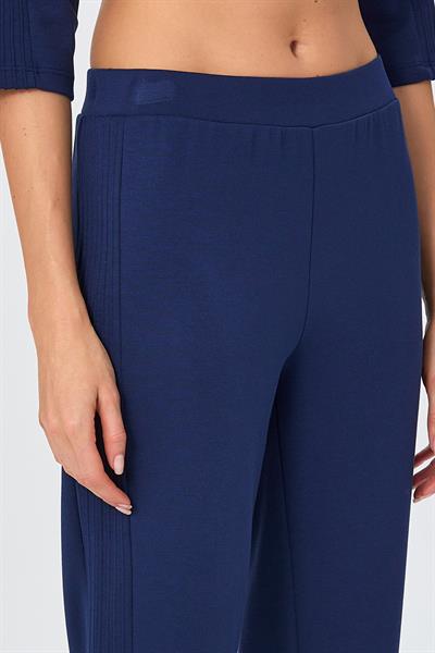 Beli Lastikli Nervür Detaylı Cepli Pantolon 026-2101