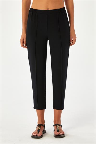 Beli Lastikli Önü Dikişli Pantolon 024-3506